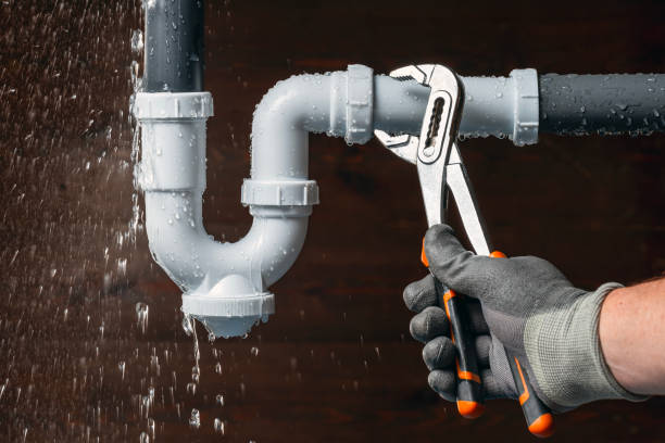 Professional Plumbing technician working in Hutchins, TX